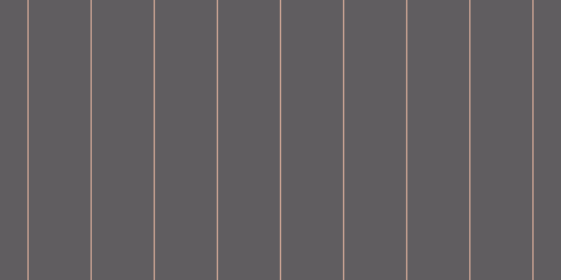 #2d282d (75%), #caa393 vertical lines, two pixels wide, eighty-eight pixels apart