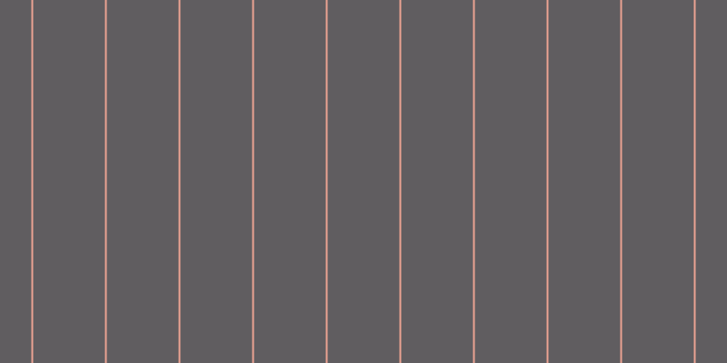 #2d282d (75%), #eba393 vertical lines, two pixels wide, seventy-nine pixels apart