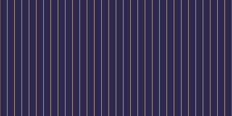 #2d284e, #caa393 vertical lines, two pixels wide, twenty-three pixels apart