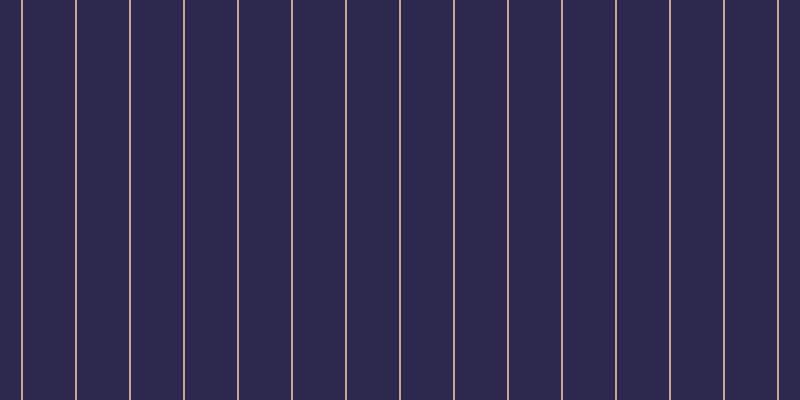 #2d284e, #caa393 vertical lines, two pixels wide, fifty-two pixels apart