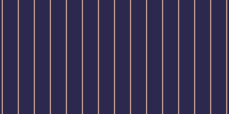 #2d284e, #caa393 vertical lines, four pixels wide, fifty-two pixels apart