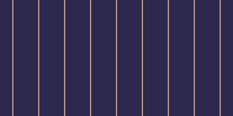 #2d284e, #caa393 vertical lines, four pixels wide, eighty-five pixels apart