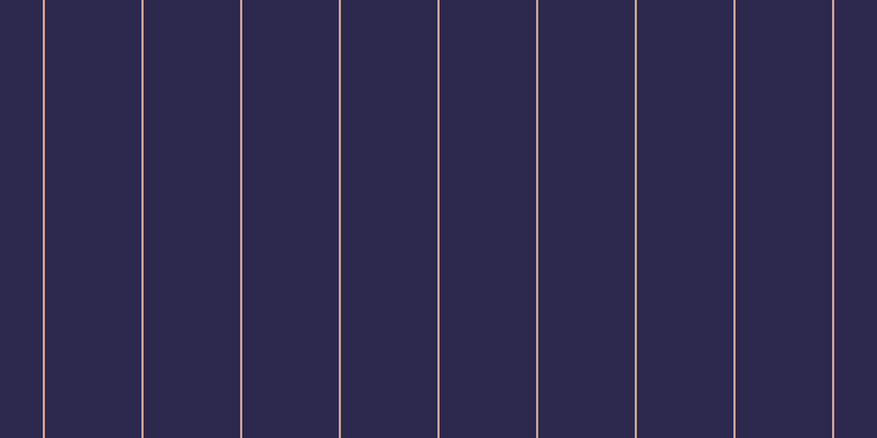 #2d284e, #caa393 vertical lines, two pixels wide, eighty-eight pixels apart