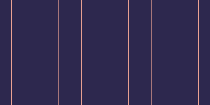 #2d284e, #eba393 vertical lines, two pixels wide, eighty-seven pixels apart