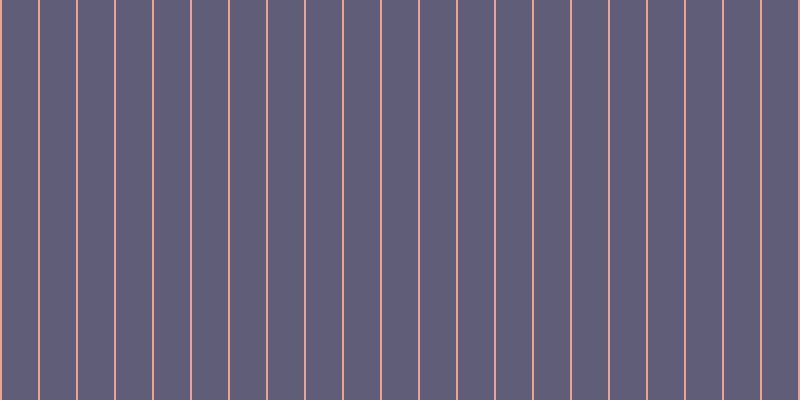 #2d284e (75%), #eba393 vertical lines, two pixels wide, thirty-six pixels apart
