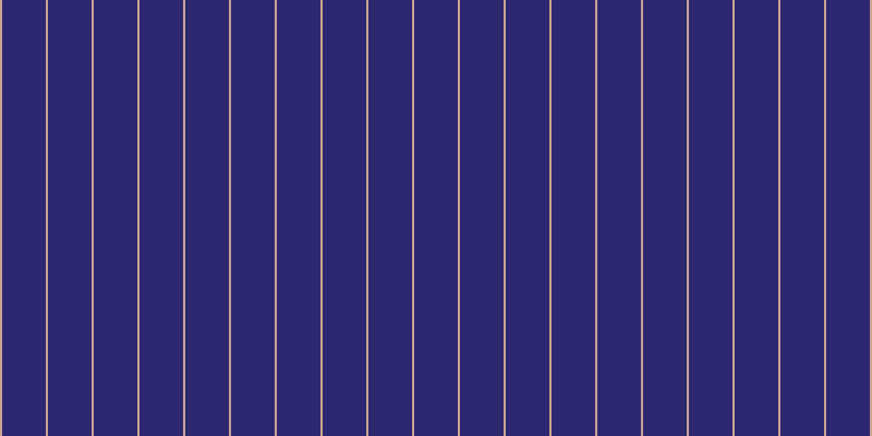#2d286f, #caa393 vertical lines, two pixels wide, forty pixels apart