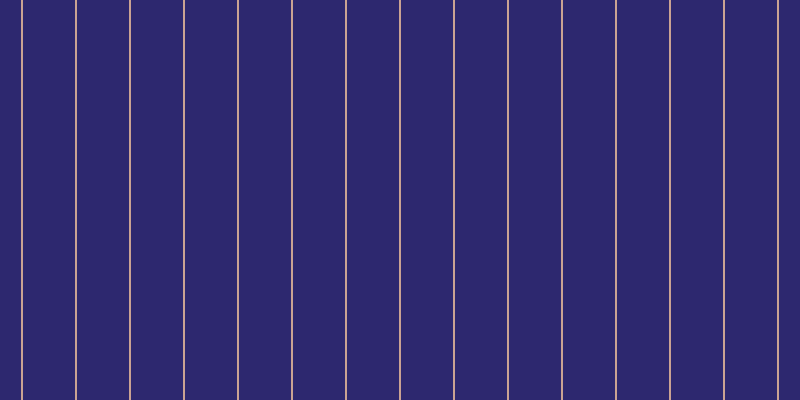 #2d286f, #caa393 vertical lines, two pixels wide, fifty-two pixels apart
