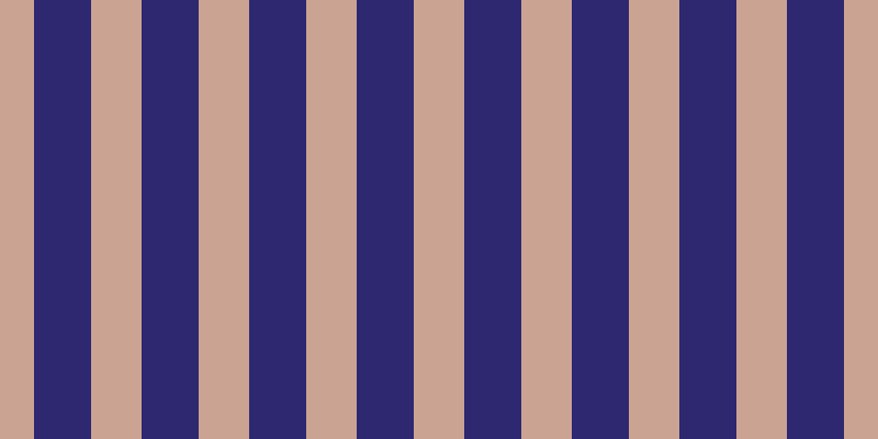#2d286f, #caa393 vertical lines, forty-six pixels wide, fifty-two pixels apart