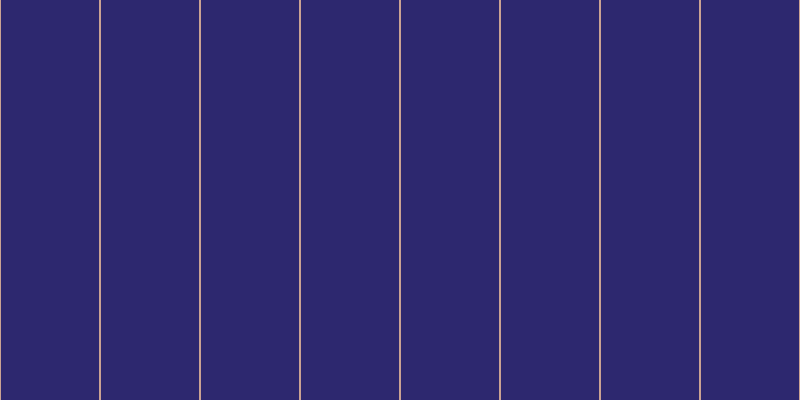 #2d286f, #caa393 vertical lines, two pixels wide, ninety-eight pixels apart