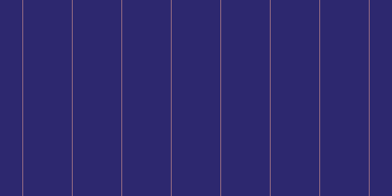 #2d286f, #eba393 vertical lines, one pixels wide, one hundred pixels apart