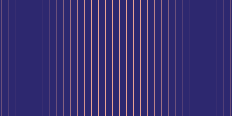 #2d286f, #eba393 vertical lines, two pixels wide, twenty-two pixels apart