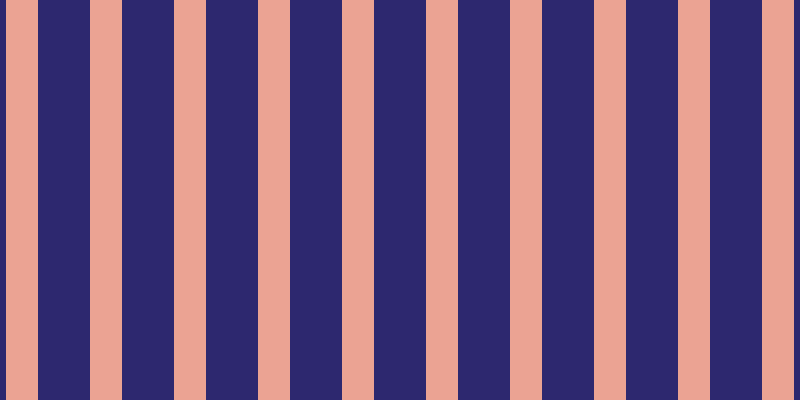 #2d286f, #eba393 vertical lines, thirty-two pixels wide, fifty-two pixels apart