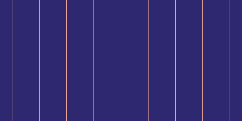 #2d286f, #eba393 vertical lines, two pixels wide, eighty-eight pixels apart