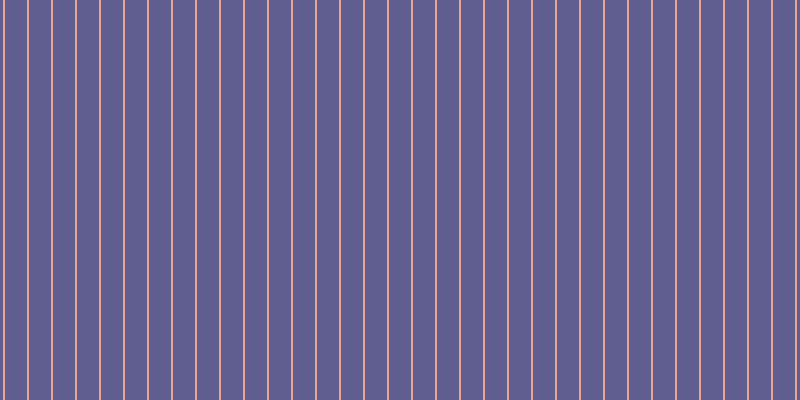 #2d286f (75%), #eba393 vertical lines, two pixels wide, twenty-two pixels apart