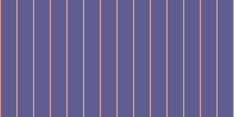 #2d286f (75%), #eba393 vertical lines, four pixels wide, fifty-three pixels apart