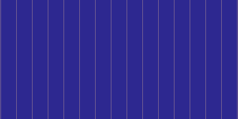 #2d2890, #caa393 vertical lines, one pixels wide, fifty-two pixels apart