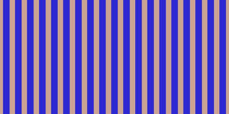 #2d28d2, #caa393 vertical lines, nineteen pixels wide, twenty-three pixels apart