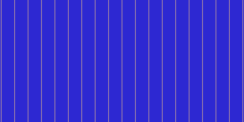 #2d28d2, #caa393 vertical lines, two pixels wide, forty-two pixels apart