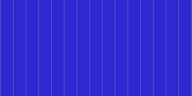 #2d28d2, #caa393 vertical lines, one pixels wide, fifty-two pixels apart