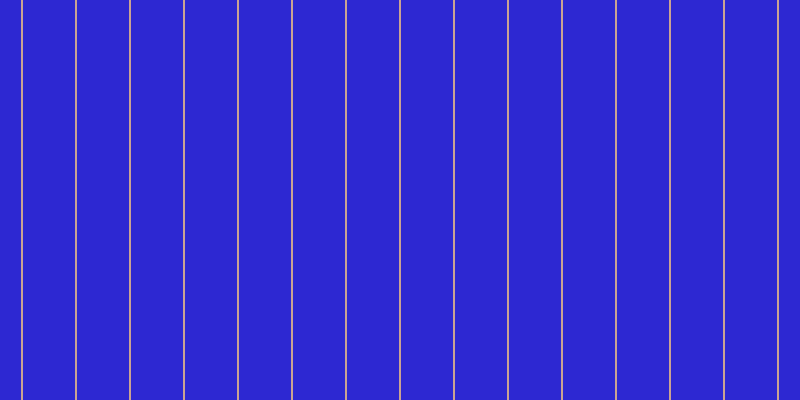 #2d28d2, #caa393 vertical lines, two pixels wide, fifty-two pixels apart