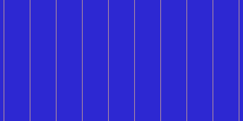 #2d28d2, #caa393 vertical lines, two pixels wide, eighty-four pixels apart