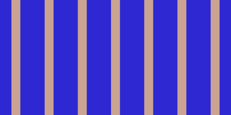 #2d28d2, #caa393 vertical lines, thirty-one pixels wide, eighty-four pixels apart