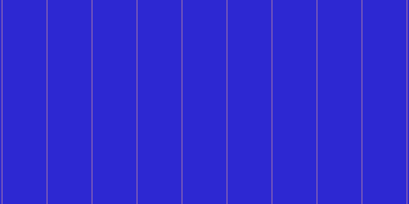#2d28d2, #eba393 vertical lines, one pixels wide, eighty-seven pixels apart