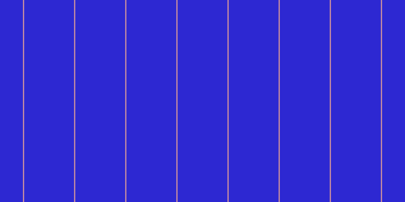 #2d28d2, #eba393 vertical lines, two pixels wide, ninety-nine pixels apart
