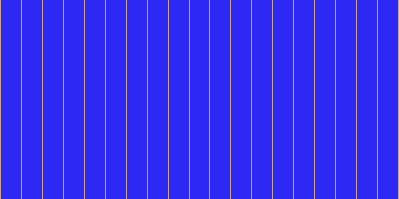 #2d28f3, #caa393 vertical lines, two pixels wide, forty pixels apart