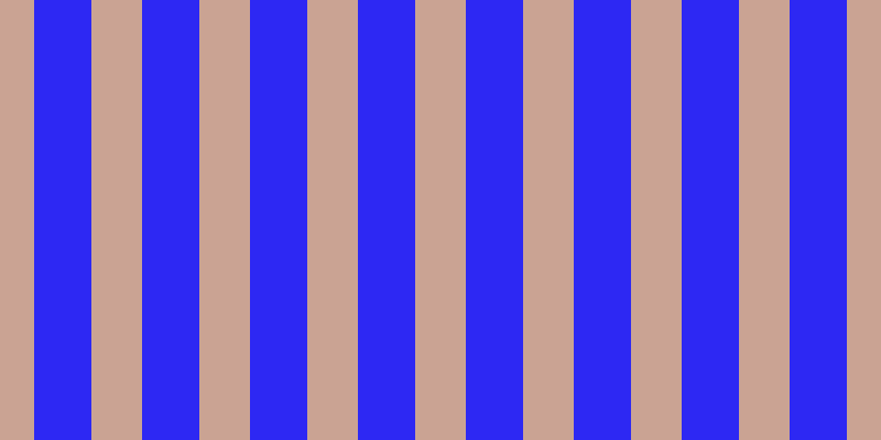 #2d28f3, #caa393 vertical lines, forty-six pixels wide, fifty-two pixels apart