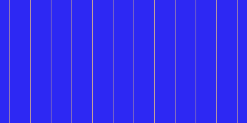 #2d28f3, #caa393 vertical lines, two pixels wide, sixty-five pixels apart