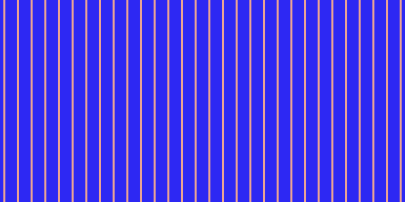 #2d28f3, #eba393 vertical lines, four pixels wide, twenty-three pixels apart