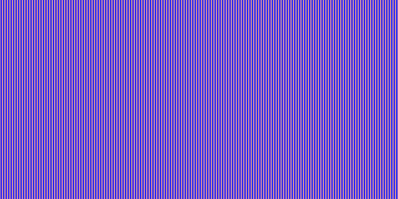 #2d28f3, #eba393 vertical lines, two pixels wide, three pixels apart