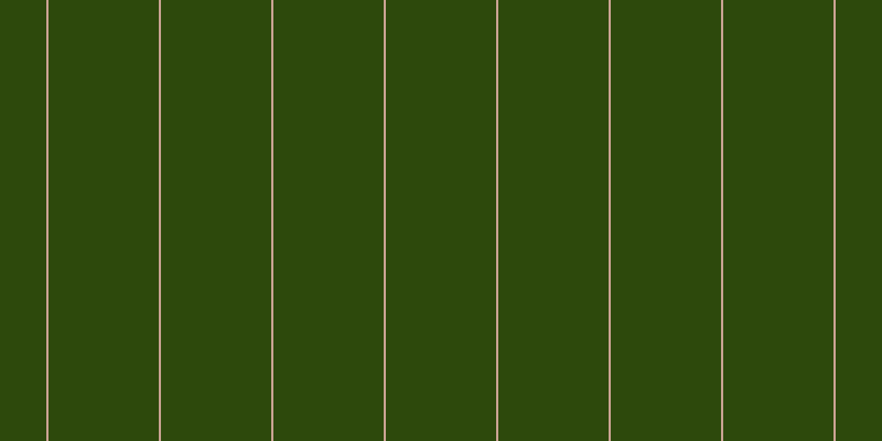 #2d490c, #caa393 vertical lines, two pixels wide, one hundred pixels apart