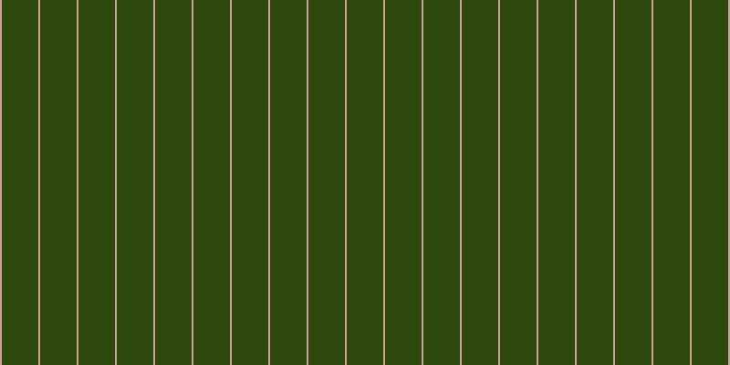 #2d490c, #caa393 vertical lines, two pixels wide, forty pixels apart