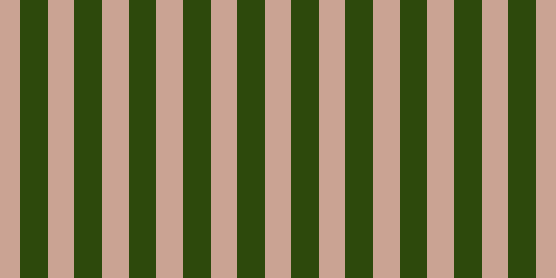 #2d490c, #caa393 vertical lines, thirty-eight pixels wide, forty pixels apart