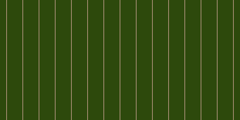 #2d490c, #caa393 vertical lines, two pixels wide, fifty-two pixels apart
