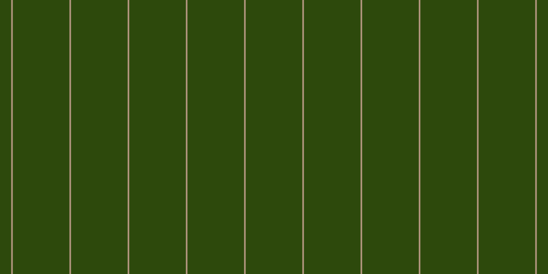 #2d490c, #caa393 vertical lines, two pixels wide, eighty-three pixels apart