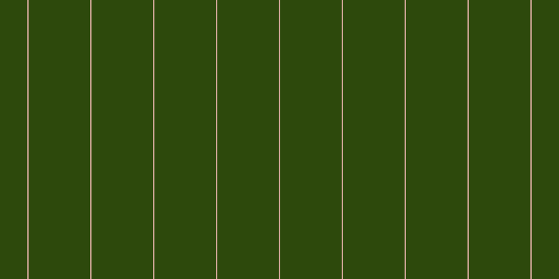 #2d490c, #caa393 vertical lines, two pixels wide, eighty-eight pixels apart