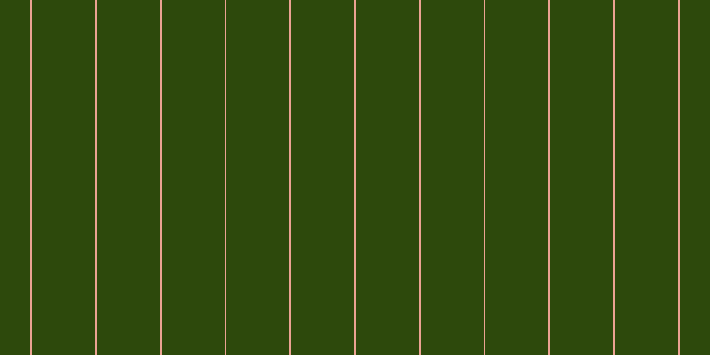 #2d490c, #eba393 vertical lines, two pixels wide, seventy-one pixels apart