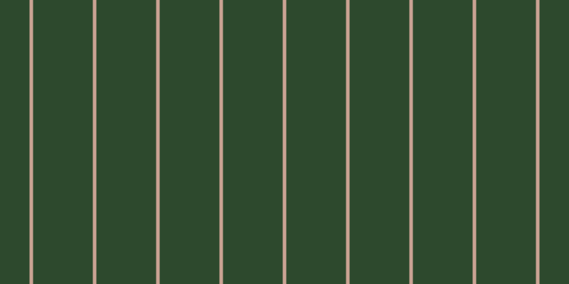 #2d492d, #caa393 vertical lines, five pixels wide, eighty-four pixels apart