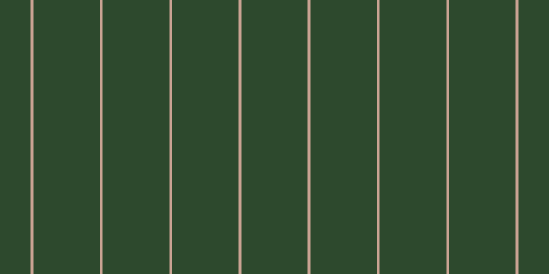 #2d492d, #caa393 vertical lines, four pixels wide, ninety-seven pixels apart