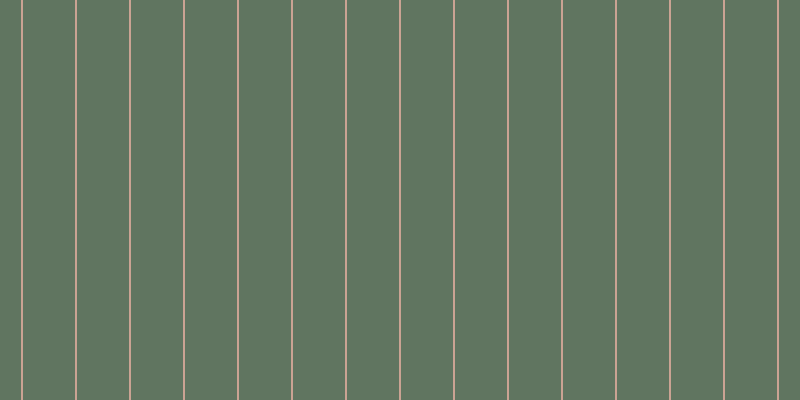 #2d492d (75%), #caa393 vertical lines, two pixels wide, fifty-two pixels apart