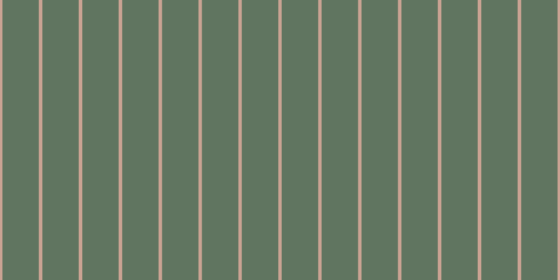 #2d492d (75%), #caa393 vertical lines, five pixels wide, fifty-two pixels apart