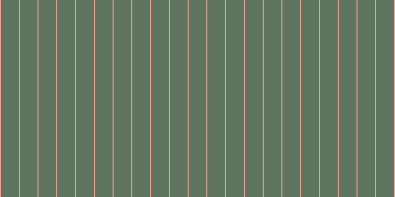 #2d492d (75%), #eba393 vertical lines, two pixels wide, thirty-six pixels apart