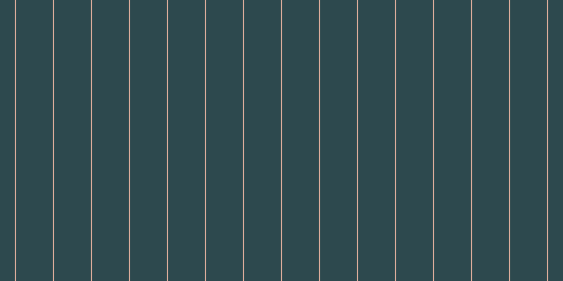 #2d494e, #caa393 vertical lines, two pixels wide, fifty-two pixels apart