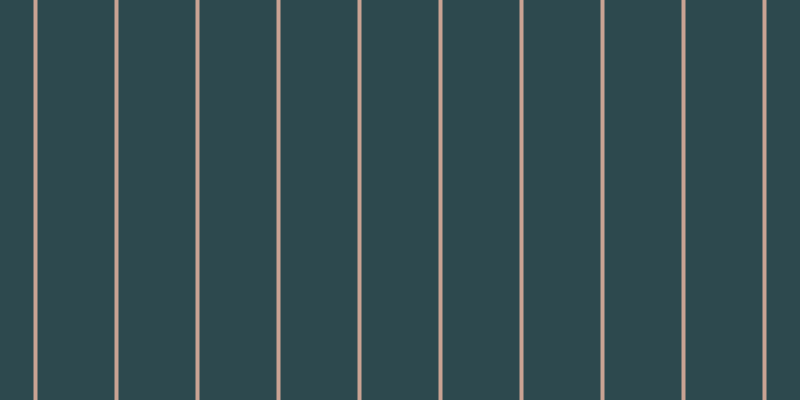 #2d494e, #caa393 vertical lines, four pixels wide, seventy-seven pixels apart