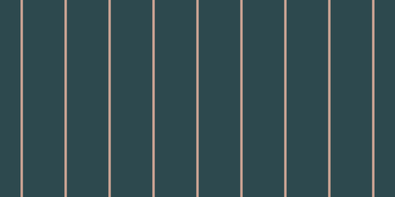 #2d494e, #caa393 vertical lines, five pixels wide, eighty-four pixels apart