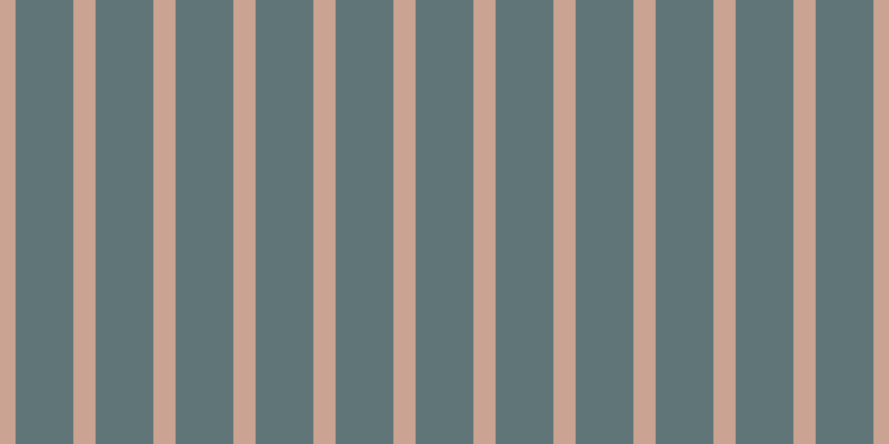#2d494e (75%), #caa393 vertical lines, twenty pixels wide, fifty-two pixels apart