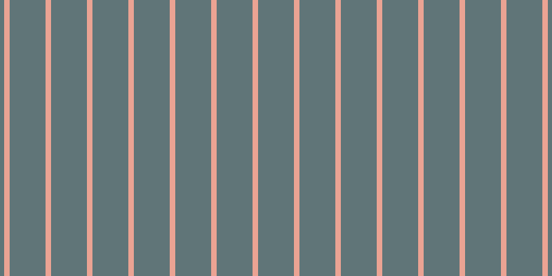 #2d494e (75%), #eba393 vertical lines, eight pixels wide, fifty-two pixels apart